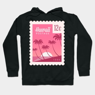 Hawaii Post Stamp Hoodie